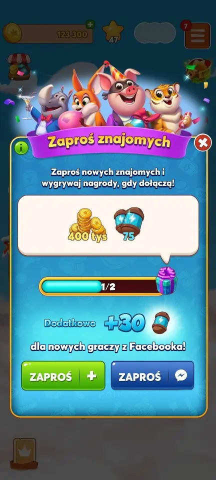 Premia za zaproszenie znajomego