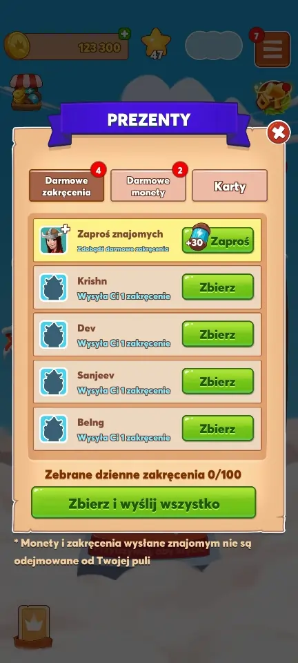 Premia za zaproszenie znajomego